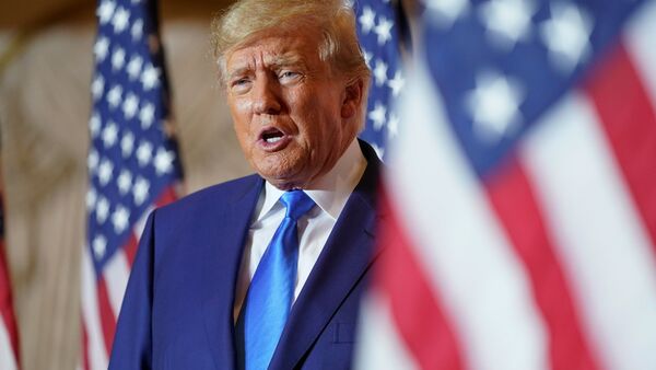 Der Ausschuss zur Attacke auf das US-Kapitol will Schritte gegen Ex-Präsident Donald Trump einleiten., © Andrew Harnik/AP/dpa